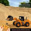 Alloy Remote Control Bulldozer Toy - Shatterproof, Electric, Engineering Vehicle & Forklift for Kids