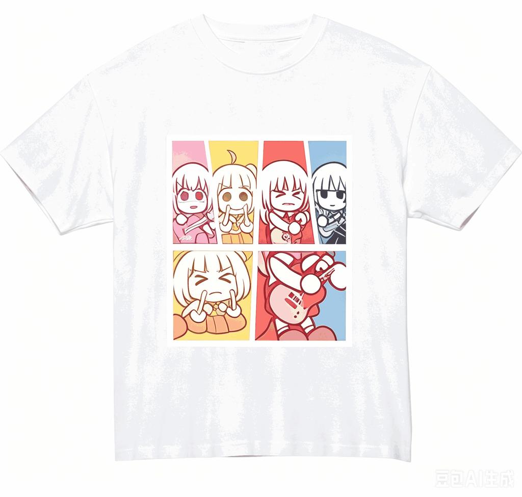 Bocchi The Rock Anime Lover TShirt Harajuku Cotton NewModel High Street Retro Oversized Unisex Harajuku High Quality Soft Tee