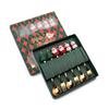 2026 Christmas 6pcs/4pcs Spoon Fork Set Stainless Steel Christmas Spoon Set Coffee Tea Dessert Scoop Christmas Tableware Set