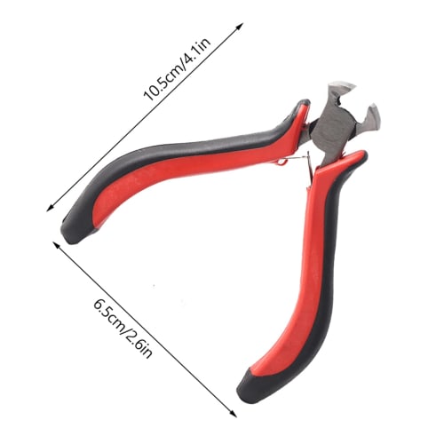 Guitar String Cutter, Fret Nipper, Multi-Function Tool with Durable Ergonomic Handle, Heavy-Duty, for Electric Guitar and Bass, Fret Pliers, String an