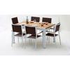 Комплект садовой мебели Bali T 6/10 + F 6 Белый тик Wilsa Garden