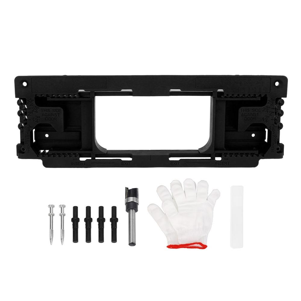5 Door Thickness Door Jamb Hinge Jig Kit 8 Hinge Sizes Router Template Jamb Mortise