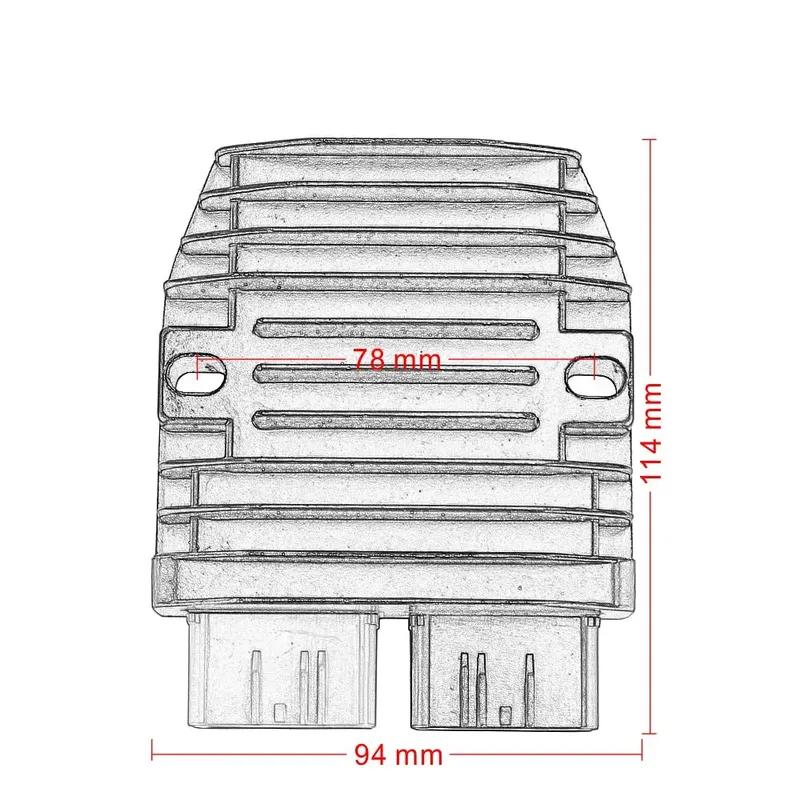 12v Motorcycle Voltage Rectifier Regulator for Benelli TNT 249 S 300 600 TRK 502 502X Leoncino 500 800 BJ300 BJ500 302R 302S 502