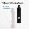 USB-зарядный электрический шлифовщик ногтей с подсветкой для кошек и собак - инструмент для стрижки когтей домашних животных