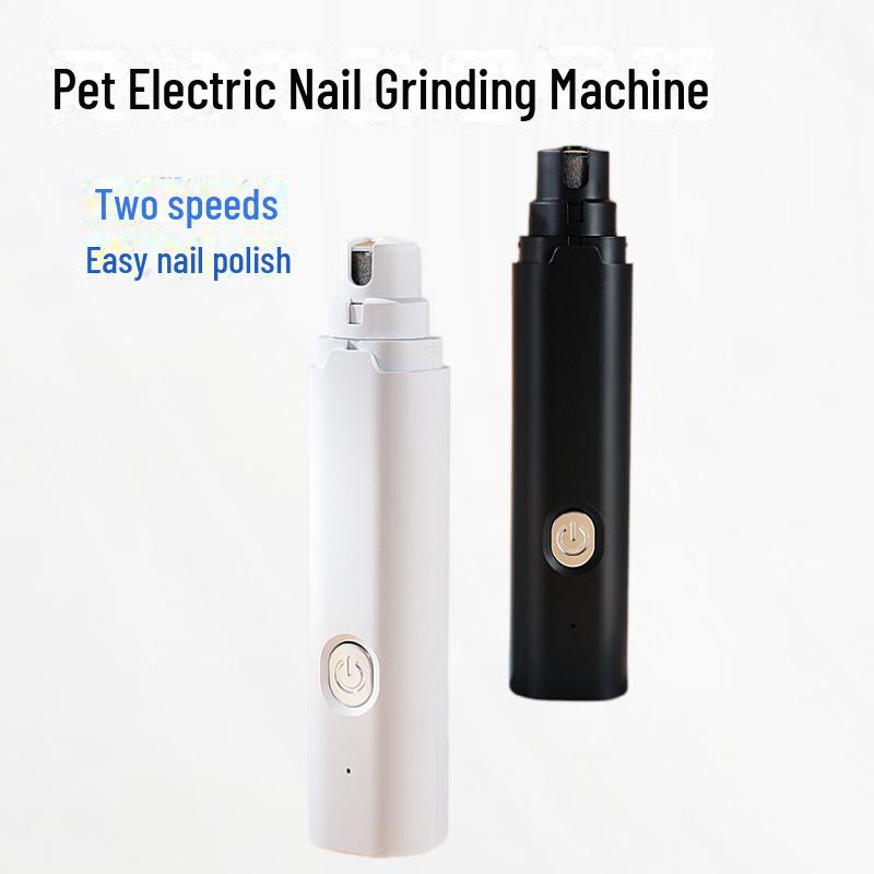 USB-зарядный электрический шлифовщик ногтей с подсветкой для кошек и собак - инструмент для стрижки когтей домашних животных