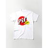 Men'S White T-Shirt Featuring Pif Gadget