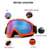 Motorcycle Goggles Motocross Glasses MTB ATV MX Off-road Goggles Mask Removable Lenses Windproof UV Protection Outdoor Cycling