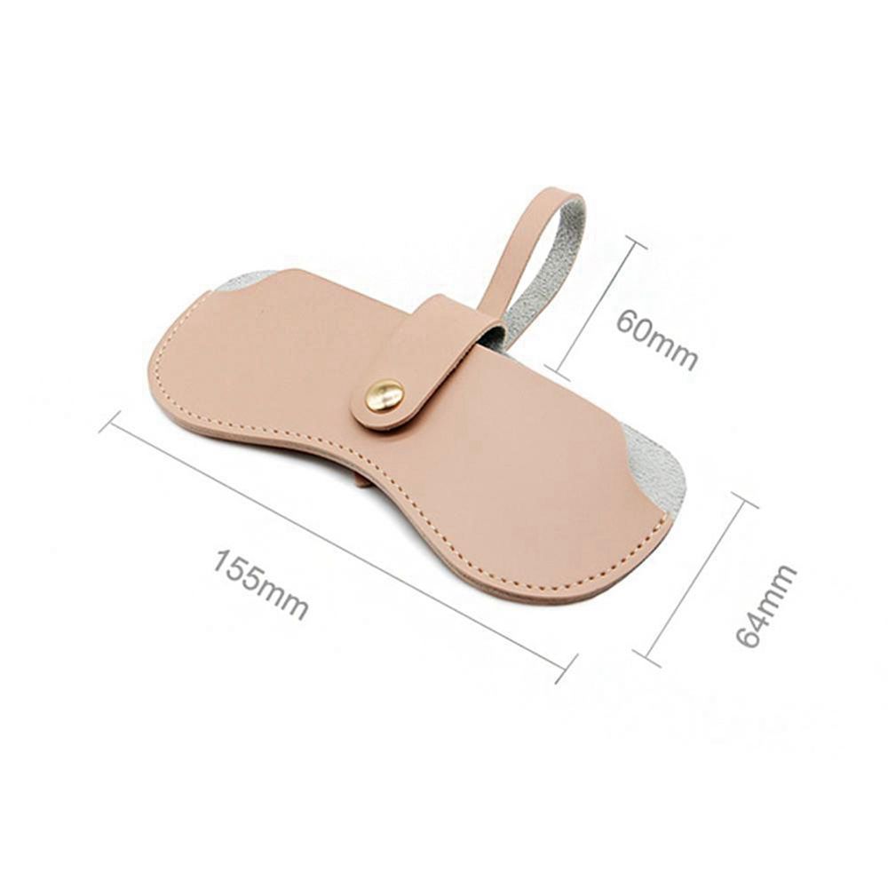 Eyewear Bag Reading Glasses Case PU Leather Glasses Clip Spectacle Case Glasses Box Sunglasses Case