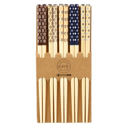 Fuji Boeki Chopsticks Set of 5, Nordic Style, 10944