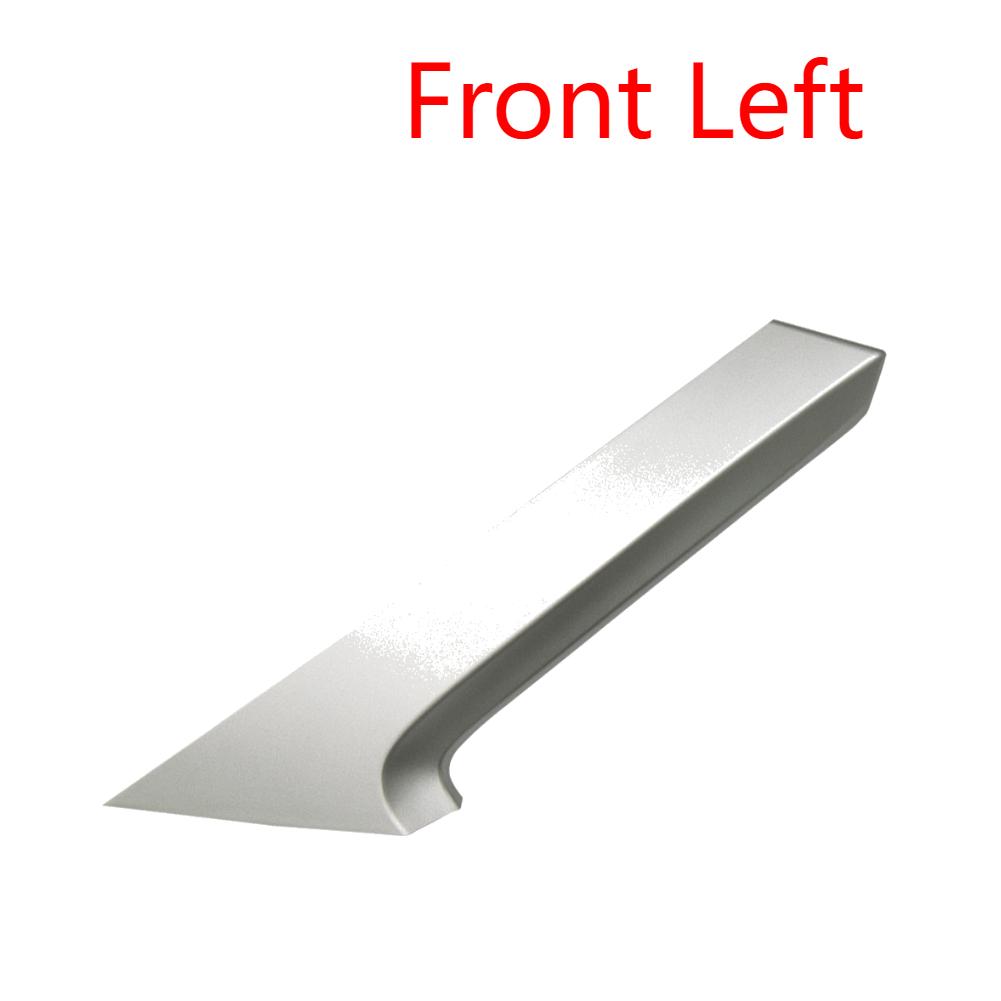 For Toyota Camry 2006-2011 Silver Car Inner Door Panel Handle Cover Door Interior Armrest Decorative Cover Auto Interior