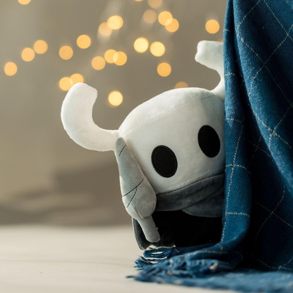 Плюшевая игрушка Hollow Knight Мягкая набивная игрушка Мультяшная игра Hollow Идеальный подарок на день рождения, праздник для мальчиков Коллекционные игрушки