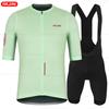 Raudax UNISEX SPECTRA Комплекты Джерси с коротким рукавом Одежда для велоспорта Мужская Летняя одежда для велоспорта Костюм с лямками для триатлона Велосипедная рубашка