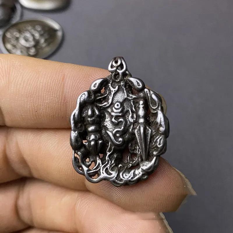 Antique Tibetan Buddhist Roc Amulet - Garuda - Made of Thokcha,1.26"