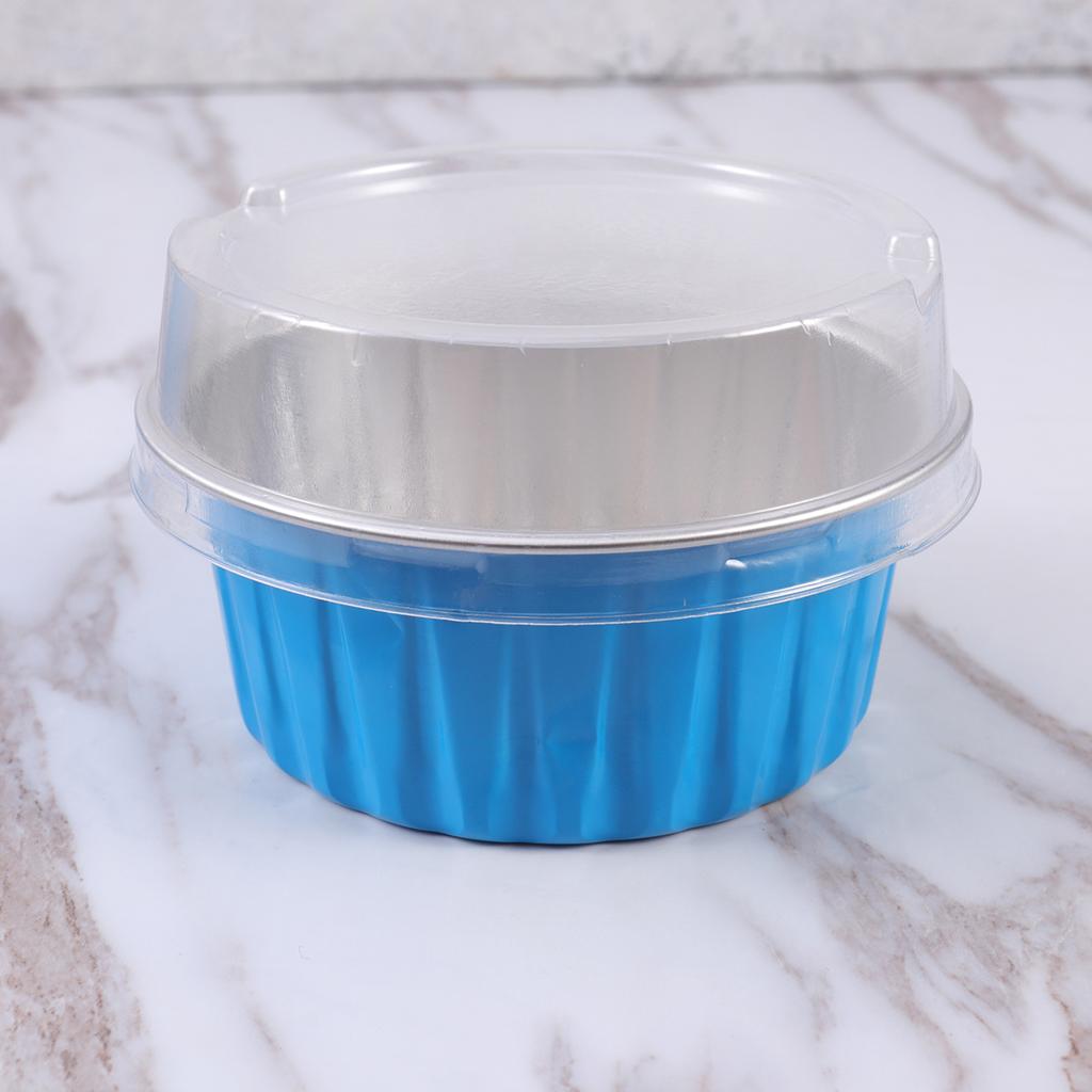 Форма для кексов, десертные формочки, формочки для кексов, упаковочная бумага, алюминиевая фольга с крышками