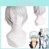Премиальное качество Gintama Sakata Gintoki Аниме Silver Soul Костюм для Хэллоуина Полный комплект для исключительного косплей-опыта