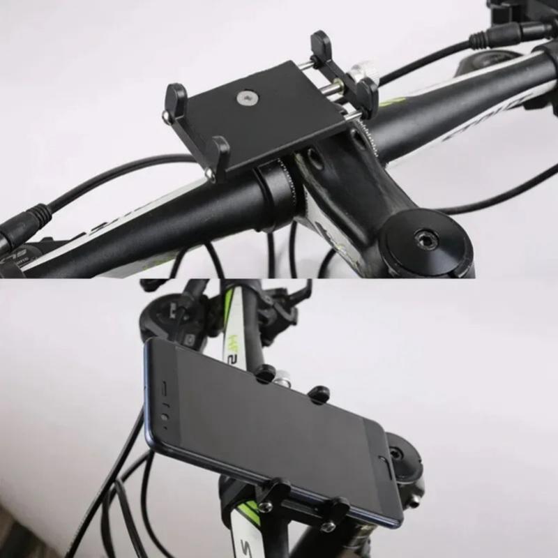 Bicycle Phone Holder Reliable Mount Universal MTB Mobile Cell GPS Metal Motorcycle Holder On Road Bike Handlebar