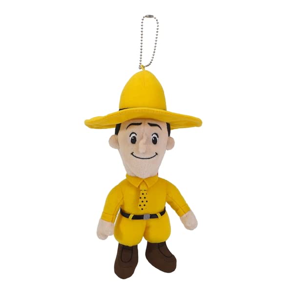Sun Arrow Curious George Puppet Old Man with Yellow Hat K-8874