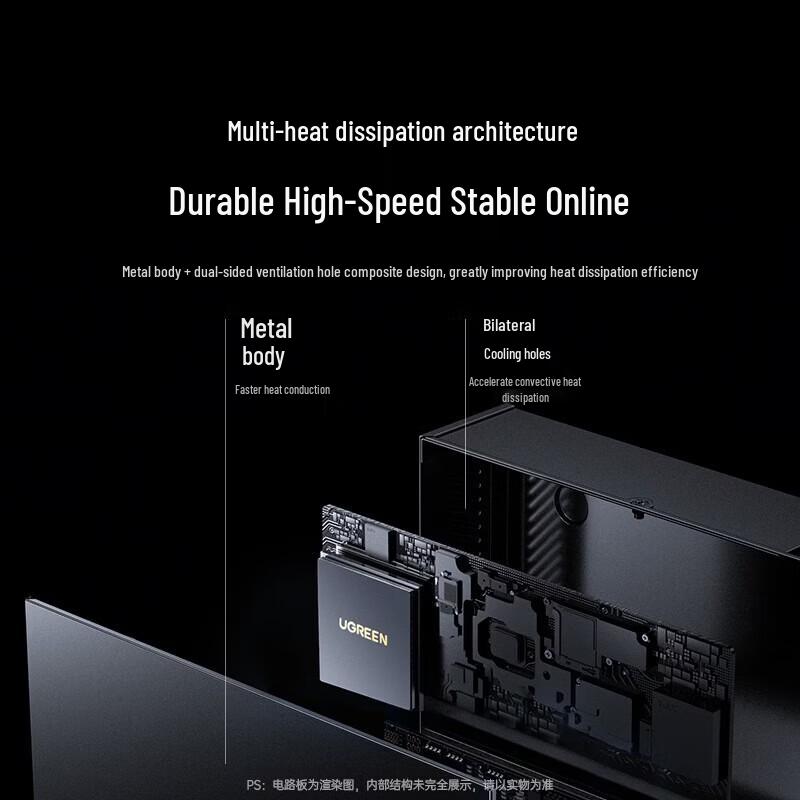 UGREEN 8-Port 100Mbps PoE Switch
