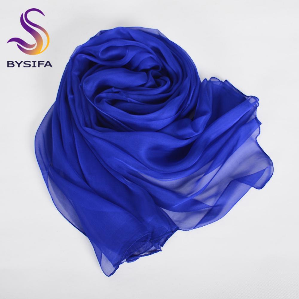 [BYSIFA] Осень Зима Фиолетово-Серый Большой Шарф Шаль Женская Мода 100% Шелк Тутового Шелкопряда Длинные Шарфы Весна Осень Шелковый Шарф Кейп