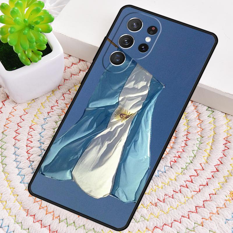 Чехол для телефона с флагом Аргентины для Samsung Galaxy note 10 pro S26 Ultra S23 S24 FE S25 S21 S22 PLUS ударопрочный
