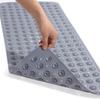 Home Drain Holes Shower Bath Mat Massage Point Suction Cup Bathroom Mat