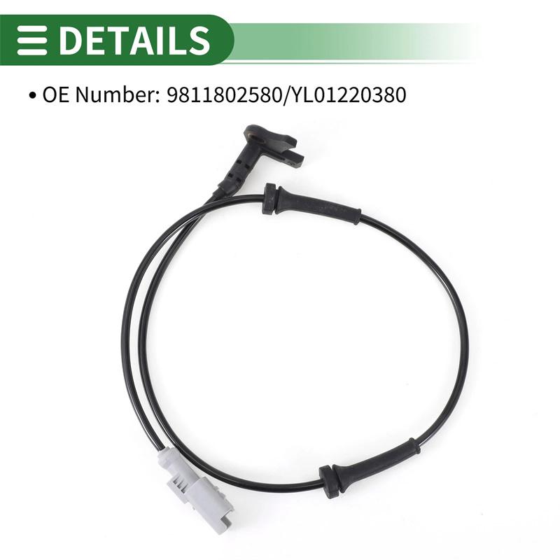 For 307 308 408 3008 Citroen C4L Back Wheel Speed Sensor Front & Rear Abs Speed Sensor Abs Sensor 9811802580
