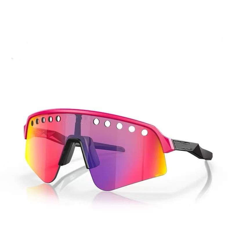 Cycling glasses, windproof polarized sports glasses, unisex outdoor dust-proof half-frame sunglasses