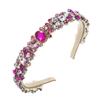Rhinestone Full Diamond Headband European and American Hair Ties Baroque Hairbands  Hair Accessory