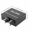 Independent Volume Control Small Sound Mixer 3.5mm Dual-Channel Stereo Mixer  For Headphone
