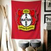 Bayer Leverkusen logo Wall Hanging Printed Fabric Blanket Decorative Tapestries for Bedroom Living Room Home Decor