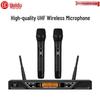 HuiDu HD-801 Профессиональная беспроводная микрофонная система с двумя ручными микрофонами (Китайская версия)