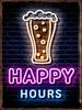 Neon Beer Bar Poster Metal Signs for Pub Home Bedroom Decor Tin Sign Decorative Plaques Painting Wall Aesthetical Decoration