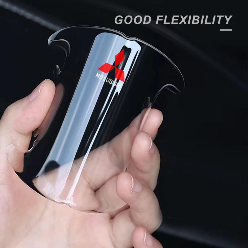 Car Door Transparent Strip Anti-Collision Protection Strip For Mitsubishi Lancer ASX Outlander Pajero Carisma L200 Galant EVO