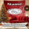 Custom Name Personalized Ajax Print Tapestry, Wall Art Decor, Bedroom, Dorm, Apartment, LivingRoom, Party Backdrop, Gift for Birthday