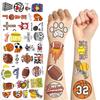 New Cartoon Sports Collection Tattoo Stickers Waterproof Party Gift Funny Face Stickers