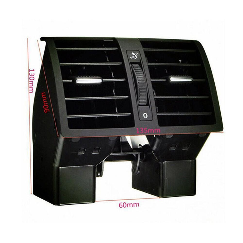 Заднее вентиляционное отверстие кондиционера, задняя 1T0819203A/B, черная центральная консоль