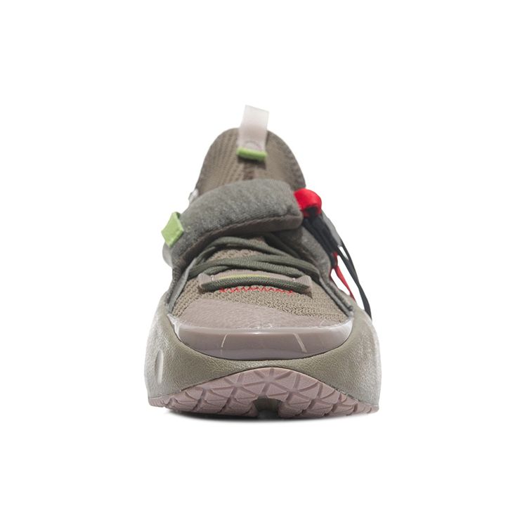 Li Ning Cloud Travel Comfortable Versatile Non-Slip Wear-Resistant Low-Top Sports Casual Shoes Men Sneakers Walnut-Brown AGBR069-3