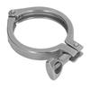 Sanitary Clamp 304 Stainless Steel Water Pipe Fixing Clamp Single Pin Heavy Duty Pipe Clip with