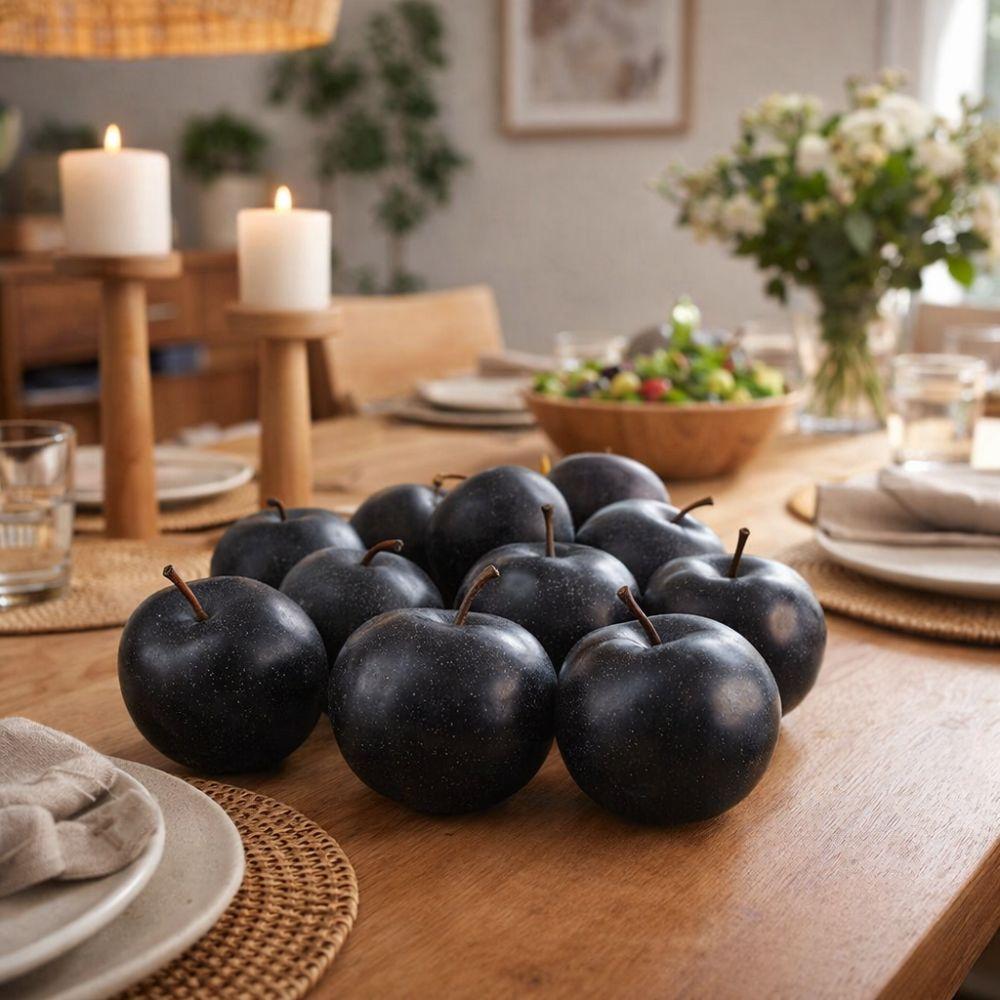 Foam Artificial Pear Fruits Realistic Handicrafts Simulation Black Pear Lifelike Fake Fruit Models Teaching Props
