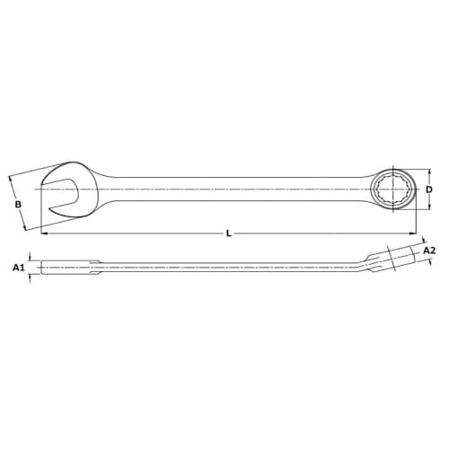 SIGNET 1.1/4" Combination Wrench 30116