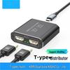 Разветвитель USB-C на два HDMI 4K60 с Thunderbolt 3