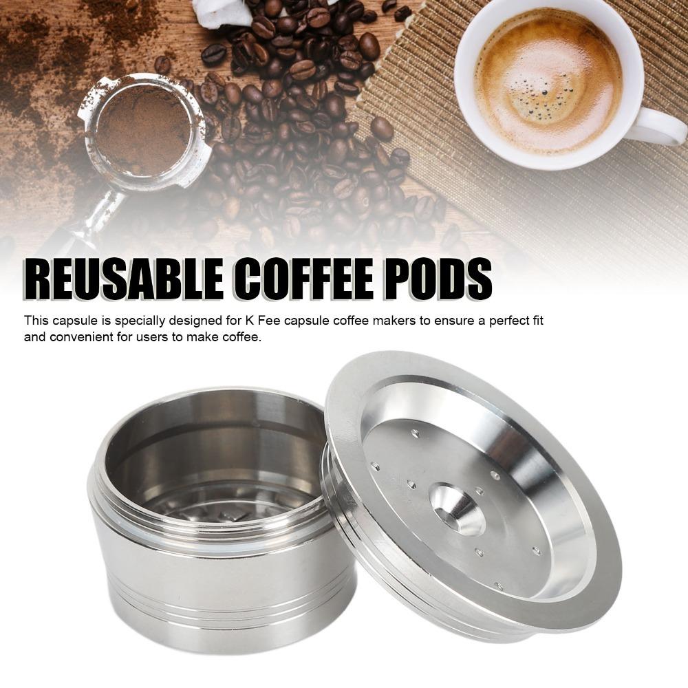 Stainless Steel Material Stainless Steel Coffee Capsules  For K Fee Coffee Machine