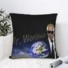 Mr.Worldwide Pitbull Square Pillow Cases  Cushion Cover Creative Polyester Decor Throw Pillow Case Cover for Home 18"x18"