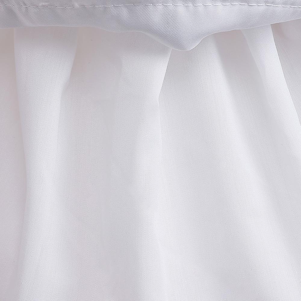 Летнее фатиновое платье принцессы со шлейфом для девочек, официальное белое платье для крещения, свадьбы, детские праздничные платья для девочек, платье подружки невесты для выпускного вечера, От 3 до 10 лет