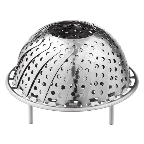Comet Кухонная пароварка из нержавеющей стали, маленькая, 22,5 см – Прочная пароварка для легкого приготовления пищи