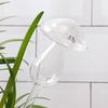 Mushroom Self Watering Spikes Glass Plant Waterer Clear Self Watering Devices Globes for Water Plants While Away