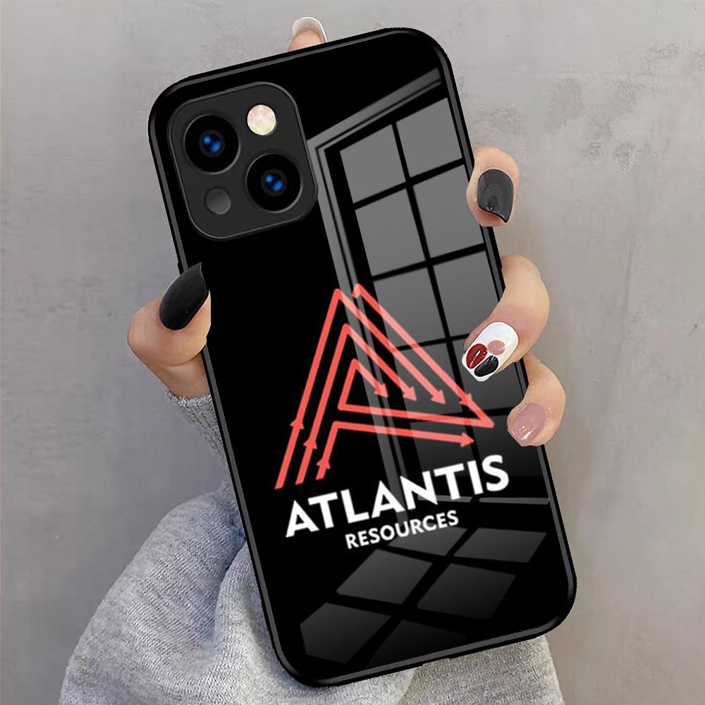 Чехол для телефона со логотипом Звездные врата: Атлантида для iPhone 17 Pro Max 16 15 14 Pro Max 13 11 X Xs Xr 8 7 Plus Стеклянная крышка