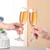 CLITON Crystal Champagne & Wine Glasses Set