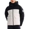 New FILA Fitness Down Jacket Unisex Steam White A51M441902F-IV