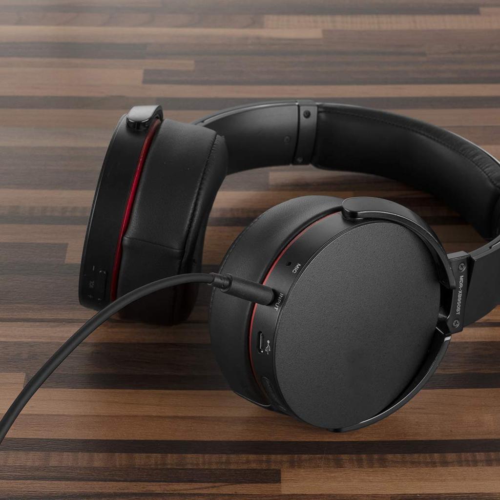 Совместимость кабеля Geekria Аудиокабель Sony INZONE H5 Наушники Подходит для WH-ULT900N WH-1000XM5 WH-1000XM4 WH-XB920N WH-XB910N WH-CH720N Кабель, 1,2 м 3,5 мм